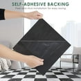 thumbnail image 2 of 30-Pack Peel and Stick Vinyl Floor Tiles, 12"x12" Self-Adhesive Waterproof Peel and Stick Flooring Planks DIY for Bathroom, Kitchen, Living Room, Cover 30 Sq. Ft White, 2 of 7