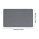 thumbnail image 3 of Alfombra de baño antideslizante | Alfombra absorbente para baño y dormitorio | Alfombra de PVC gris/beige de 60 x 40 cm | Alfombra de entrada lavable y de secado rápido, 3 of 6