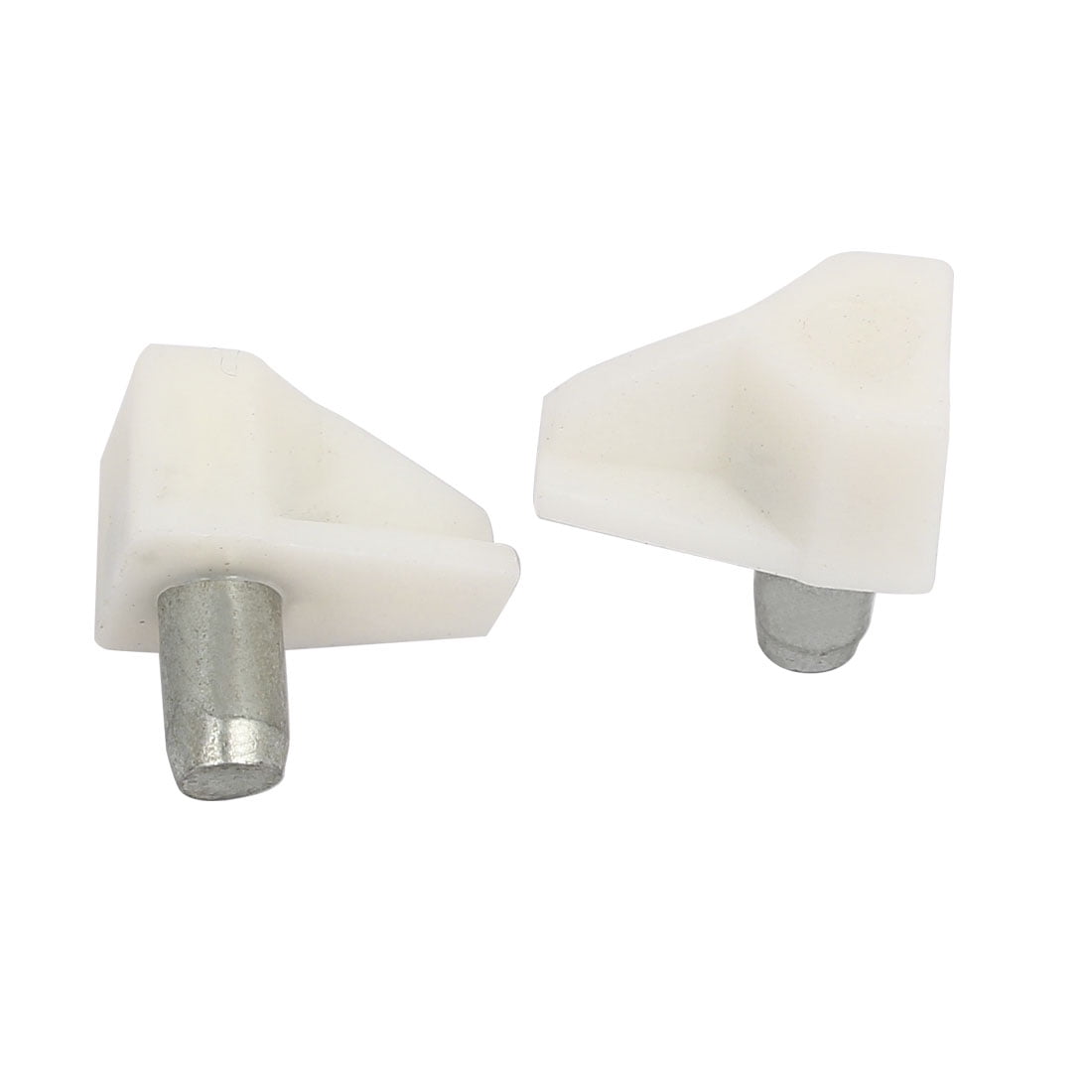Cupboard Shelf Support Pegs Pins Bracket Holder White 5mm Dia