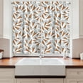 thumbnail image 2 of Ambesonne Sweets Kitchen Curtains, Yummy Desert Gelato, 55"x39", Pearl Pale Caramel, 2 of 3