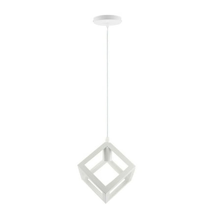 

Welling Nordic Style Geometric Cube Iron Pendant Ceiling Light Lamp Fixture for E27 Bulb