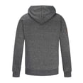 thumbnail image 4 of Hfyihgf Men's Fashion Cool Hoodies Jacket Slim Fit Unique Design Zipper Casual Hooded Sweatshirt Comfy Coats with Multi-Pocket(01#Dark Gray,3XL), 4 of 7