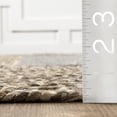 thumbnail image 4 of nuLOOM Braided Draya Jute Area Rug, 7' 6" x 9' 6", Gray, 4 of 4