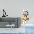 thumbnail image 2 of Escultura De Astronauta Pensador Abstracto, Figura Decorativa, Adorno De Mesa, Estatua Para Armario, Dormitorio, Estantería, Chimenea, Centro De Mesa De Escritorio., 2 of 8