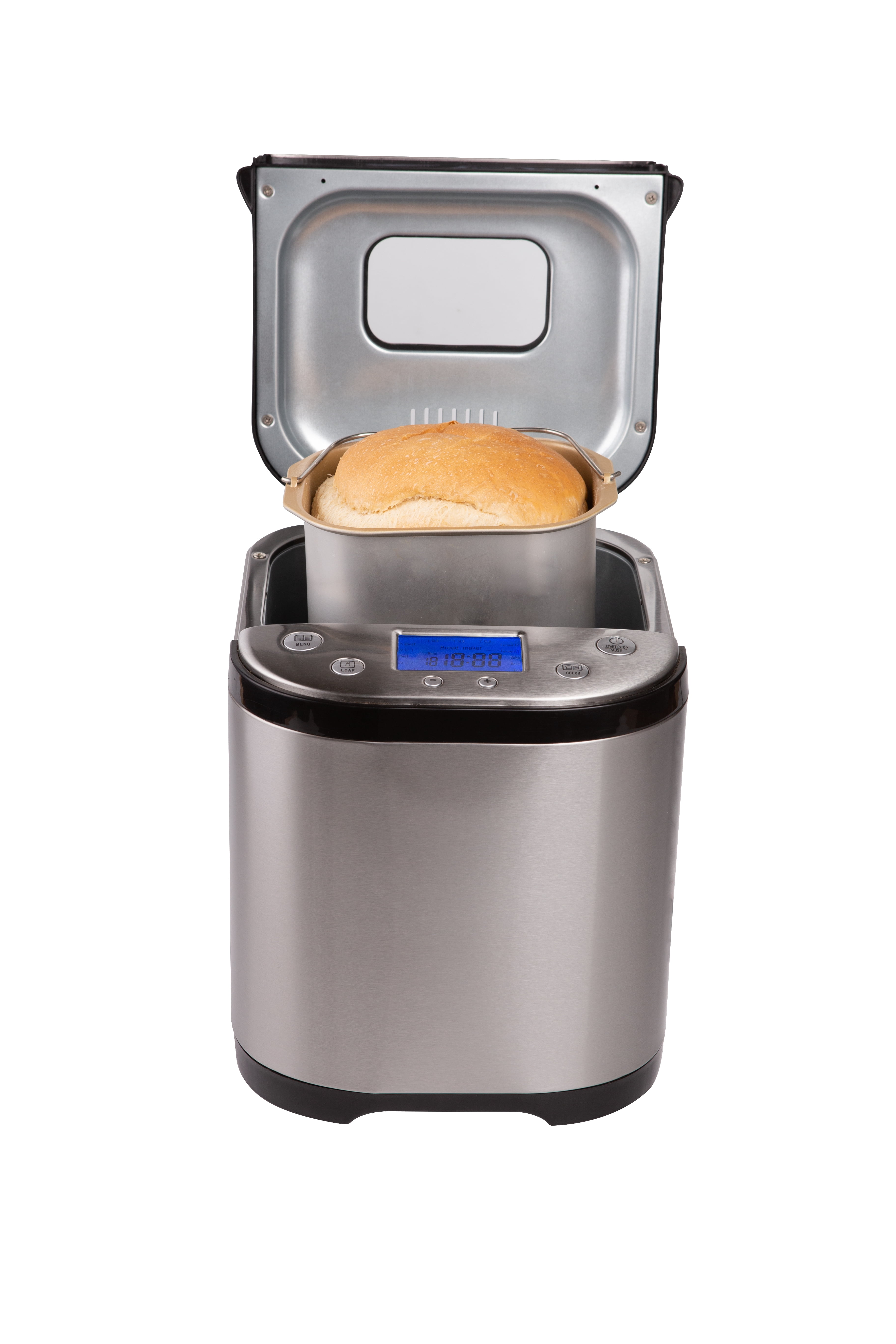CULINARY CHEF Bread Maker 2lb XL Loaf Automatic Stainless Steel Kitchen Appliance