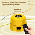 thumbnail image 6 of Jump Rope Machine with Remote, Smart Jump Rope Machine, Automatic Floor Jump Rope, Jump Entertaining Interaction Rope Skipping Machine for Family & Home - Blue, 6 of 10