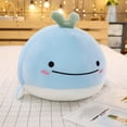 thumbnail image 3 of Muñeca De Ballena Suave, Juguete De Ballena De Peluche Corto, Animales Encantadores, Juguete De Peluche Para Niños matsuzay FN007126-01, 3 of 5