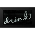 thumbnail image 2 of Villa, Milli 24x14 Black Modern Framed Museum Art Print Titled - ReDrink, 2 of 5