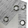 thumbnail image 3 of Ambesonne Rustic Home Grommet Curtain Single Panel, Parquet Wood Retro, 50"x60", Taupe Grey, 3 of 5