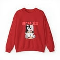 thumbnail image 2 of Unisex Funny Heavy Blend™ Crewneck Sweatshirt Make Your Own Rules, 2 of 10