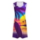 thumbnail image 4 of Puntoco Vestidos Mujer Verano Mujer Playa Impreso Elegante Estilo Casual Vestido con Cuello En V con Correa, 4 of 5