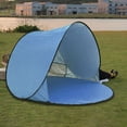 thumbnail image 1 of portátil Toldo de parasol impermeable de playa liviana duradera automática Azul Sharpla Tienda de playa, 1 of 7