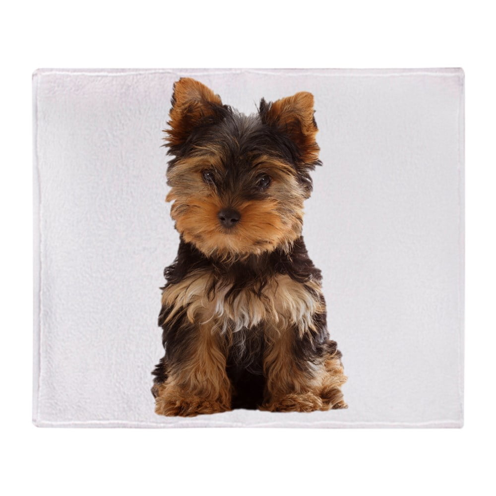 CafePress Yorkie Soft Fleece Throw Blanket, 50"x60" Stadium Blanket