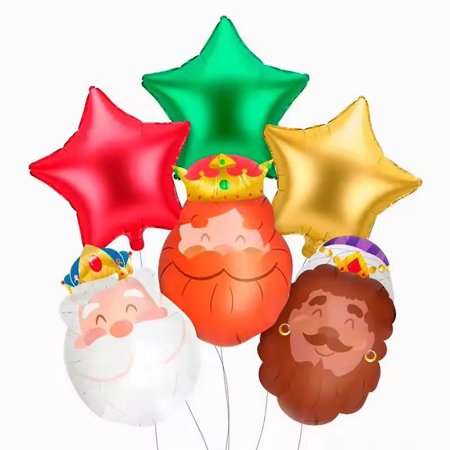 Three Kings Day Balloons Cartoon King Foil Ball For Birthday Party Christmas Baby Shower Decoration Kids Toys Helium Air Globos