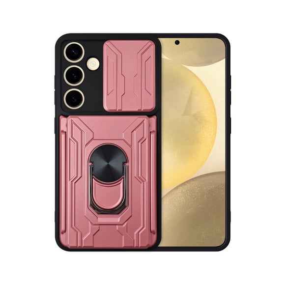 Funda Anillo Y Tarjetero Card Slot para Samsung S24 Plus Atti