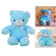 thumbnail image 4 of Juguetes de oso de peluche, figuras de de dibujos animados, juguetes con , adornos de decoración para el dormitorio del hogar, Azul-30cm Sunnimix Peluche de dibujos animados Animasl suave, 4 of 8