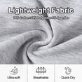 thumbnail image 5 of Men's Cotton Shorts Casual Elastic Waist Drawstring Summer Beach Vacation Yoga Golf Shorts with Zipper Pockets, 5 of 7