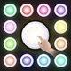 thumbnail image 2 of Closet Lights, 13 Colors Wireless Under Cabinet Lights With Remote Control, Dimmable Led Night Lights, 6 Pack, 2 of 4