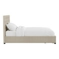 thumbnail image 3 of Furniture of America Bethn Transitional Fabric Storage Twin Bed in Beige, 3 of 7