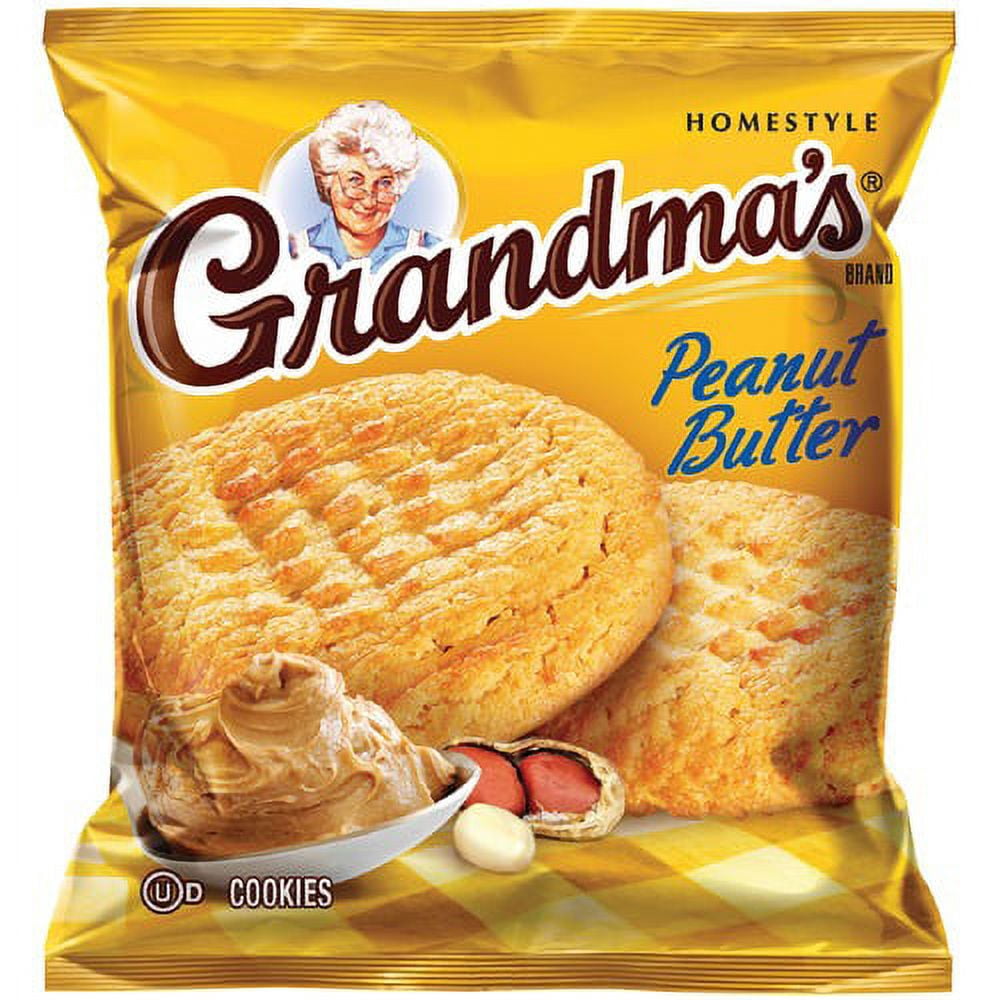Quaker Oats, QKR45091, Grandma's Peanut Butter Cookies, 60 / Carton