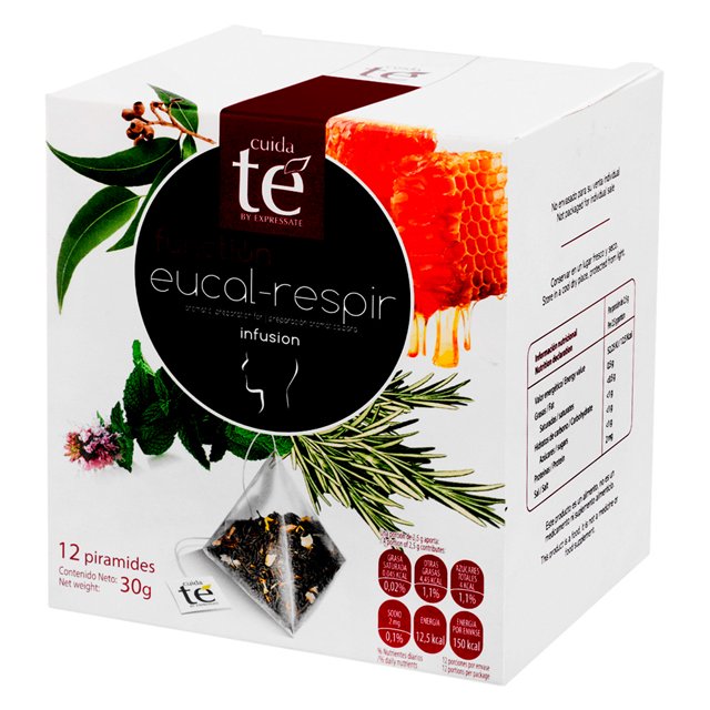 Té De Infusion Eucal Respir 12 piramides Cuida te 12 piramides