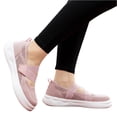 thumbnail image 3 of Women Mary Jane Shoes Slip On Walking Flats Comfortable Dressy Knit Washable Casual Nurse Shoe with Arch Support, 3 of 6