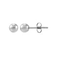 thumbnail image 3 of Brilliance Fine Jewelry Girls 10K Tri-Color Gold 4mm Ball Stud Earrings Set, 3 Pairs, 3 of 4