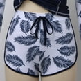 thumbnail image 6 of Womens Bodysuits 2 Piece Long Sleeve Rash Guard Upf 50+ Women Summer Outfits,Blue,L, 6 of 8
