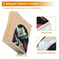 thumbnail image 5 of Yayeee Napkin Holder for Table Kitchen Paper Tissue Organization, Evening Mountain Road, 5 of 8