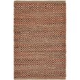 thumbnail image 1 of LR Resources NATUR03310BUR2030 Geometric Area Rug, Burgundy & Natural, 1 of 1