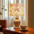 thumbnail image 6 of Linen Drum Lampshades Set Rainbows Brown rainbow for baby room greeting cards kids 13"x13"x10" Light Shade for Table Lamps Floor Lamp Shades Lampshade Replacement Assembly Required, 6 of 8