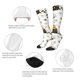 thumbnail image 3 of Fotbe Honey Bee Insect Calcetas Divertidas Estampadas para Hombre y Mujer, Calcetas de Algodón hasta la Rodilla para Caminar, Correr, Enfermería y Embarazo, 3 of 6