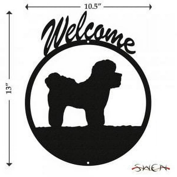 BICHON Welcome Sign