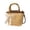 C, variant on Bamboo Handle Woven Bag Straw Bucket Bag Casual Versatile Shoulder Tote Summer Beach Purse Khaki