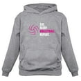 thumbnail image 1 of Tstars Womens Volleyball Shirt Volleyball Fans Eat Sleep Volleyball Repeat Volleyball Player Team Cool Sport Birthday Gift for Women Hoodie, 1 of 7