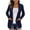 Blue, variant on Gmluru Summer Cardigans For Women Lightweight Casual Long Sleeve Solid Pocket Ladies Blouse Coat Outwear Jacket Coffee S