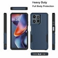 thumbnail image 2 of Njjex Rugged Case for Motorola Moto G 5G 2025 | Heavy Duty Shockproof Cover | Dual Layer Protective Case for 6.7" Phone (AT&T/T-Mobile/Verizon/Unlocked)- Blue, 2 of 6