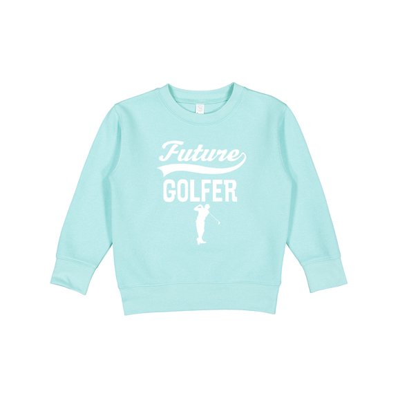 Inktastic Future Golfer Boys Golfing Toddler Sweatshirt