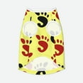 thumbnail image 6 of LNWH Feet Foot Prints Pattern Dog Clothes, Breathable Warm Cotton Pet Clothes 5X-Large, 6 of 8