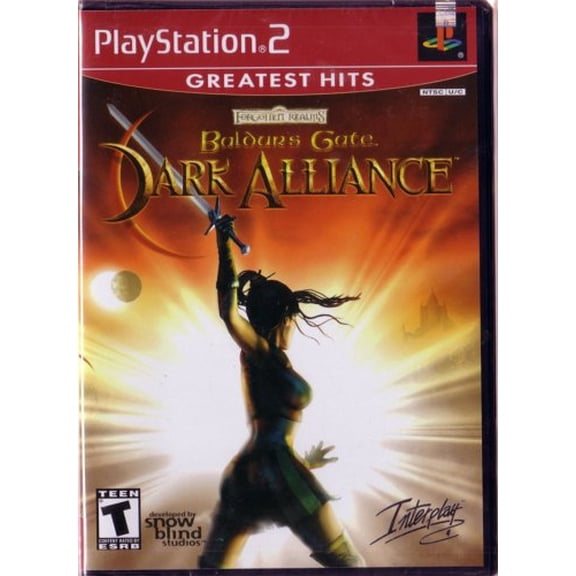 Baldur's Gate Dark Alliance - Greatest Hits - PlayStation 2