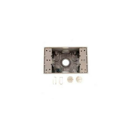 - HubbellRaco Single Gang Weatherproof Box