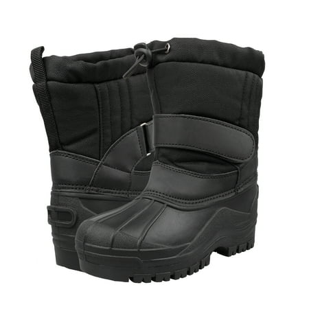 

Boys Single Strap Winter Snow Hiking Boots Waterproof