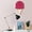 🔥 Pink_New, variant on KITTEHIGM Wall Clock Ice Cream Theme Wall Clock Silent Wooden Non-ticking Wall-Mount Timepiece for Kitchen Living Room Bedroom Home Decor Cute Dessert Design Easy to Hang