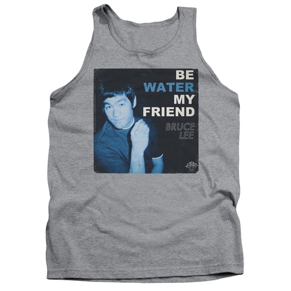 Bruce Lee Water Adult Tank Top Athletic Heather
