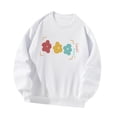 thumbnail image 2 of Sudadera informal con estampado para mujer, ligera, estilo jersey SG, 2 of 9