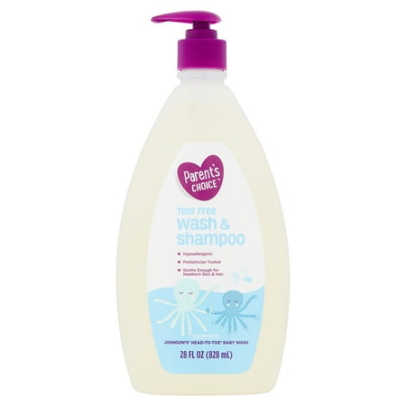Parent's Choice Tear-Free Baby Wash & Shampoo, 28 fl (Best Baby Shampoo For Infants)