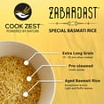 CookZest Special Basmati Rice (Extra Long Grain White Basmati 10 Lb