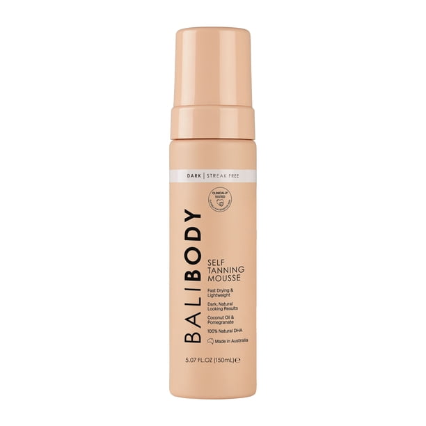Bali Body Sunless Self Tanner Mousse Dark, 5.07 fl.oz - Walmart.com