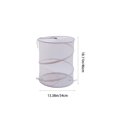 thumbnail image 3 of RYDCOT 1Pcs Handy Laundry Collapsible Mesh Pop Up Hamper with Wide Opening and Side Pocket - Breathable, Sturdy, Foldable, and Space-Saving Design for Clothes and Storage, 3 of 7