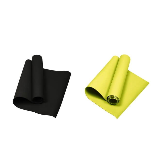 2 alfombrillas para Pilates sin ejercicio, esterilla , esterilla para ejercicios sin ftalatos, esterilla para ejercicios, 0,4 cm de grosor 17 DYNWAVEMX almohadilla de yoga antideslizante para mujeres